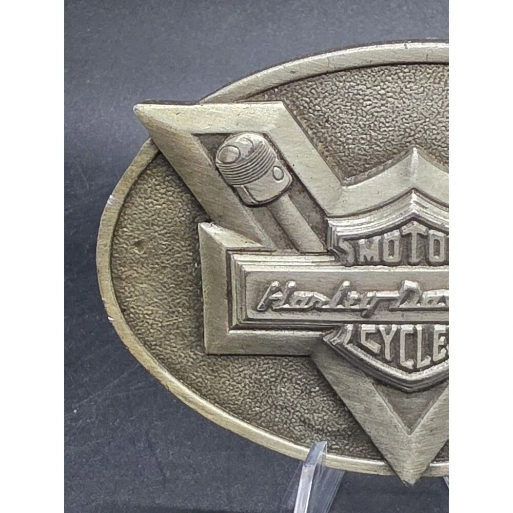 Vintage 1983 Harley Davidson Belt Buckle